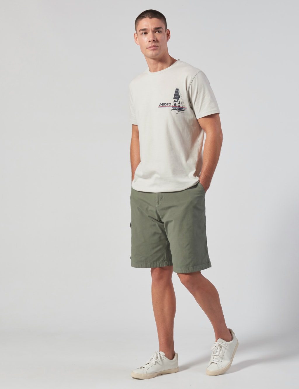 Corsica Pure Cotton Sailing Graphic T-Shirt image 2