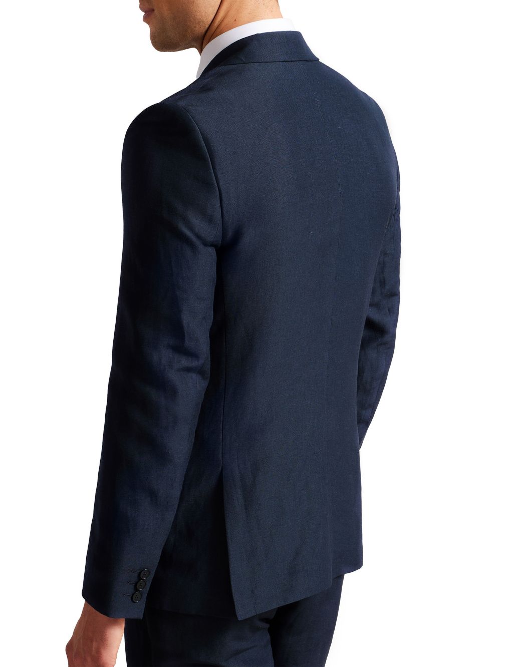 Slim Fit Linen Rich Jacket image 4