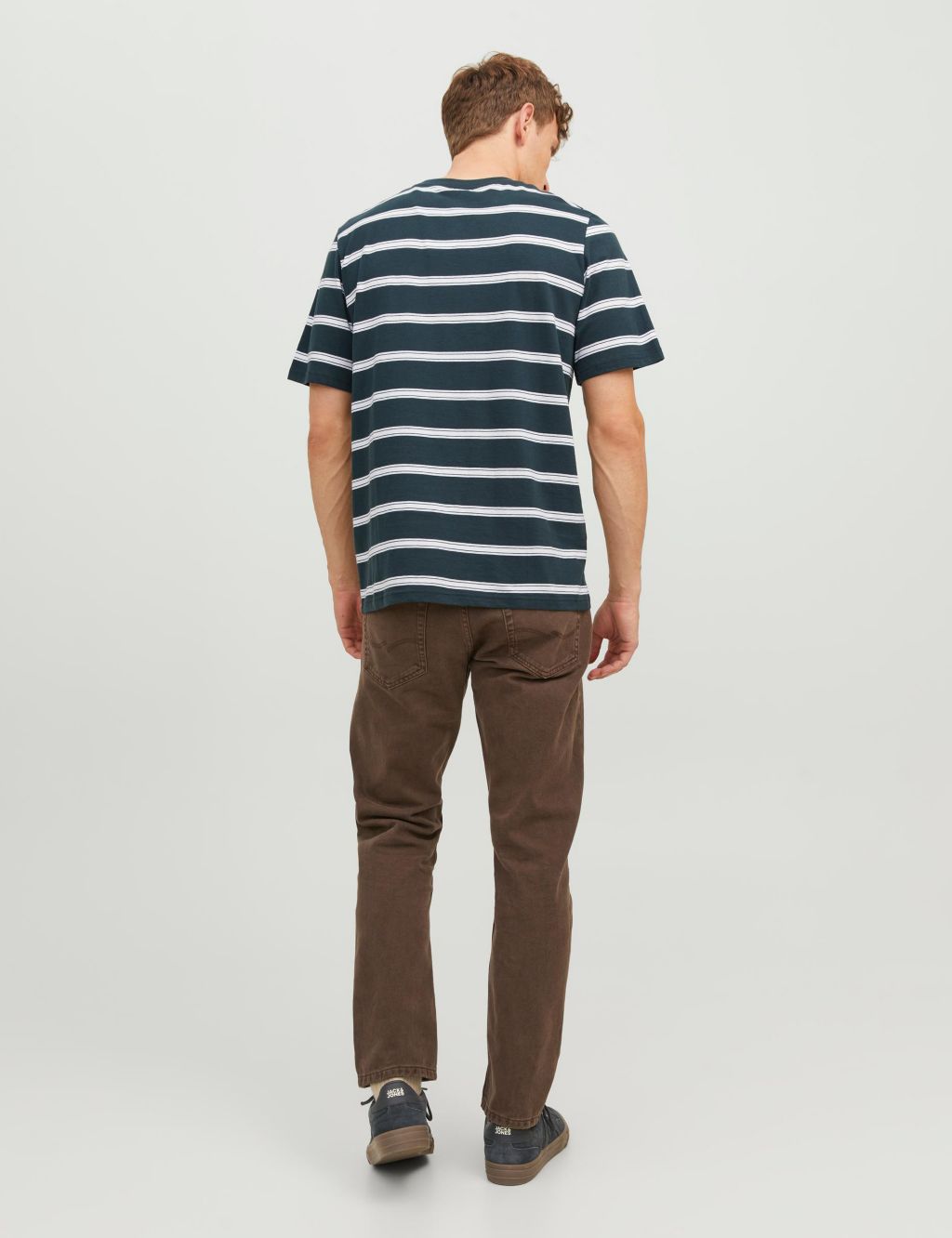 Pure Cotton Striped T-Shirt image 4