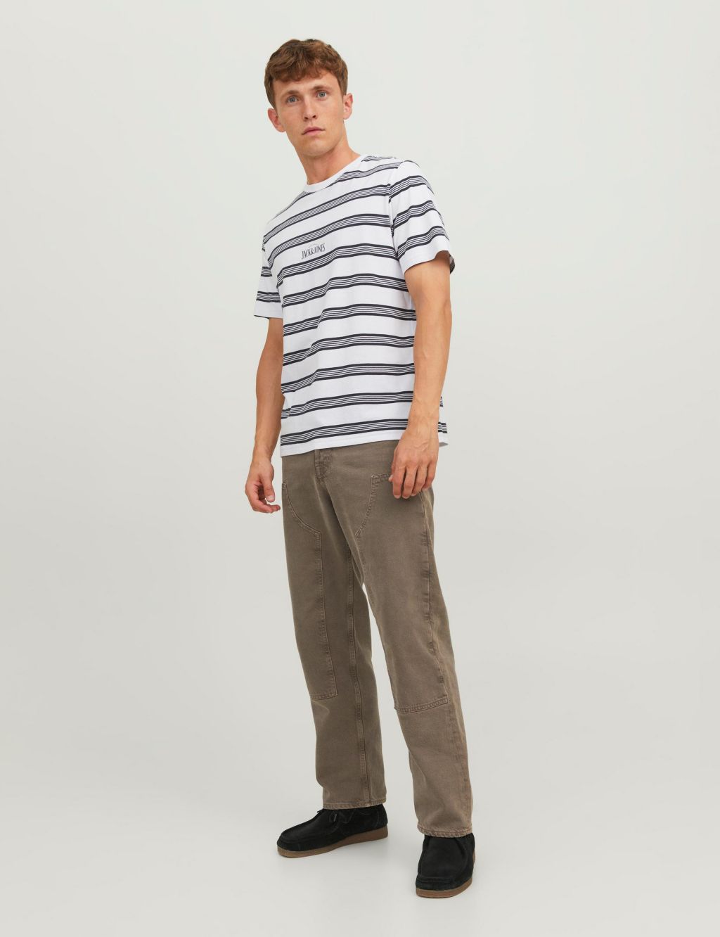 Pure Cotton Striped T-Shirt image 3