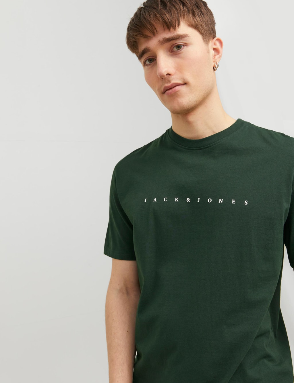 Relaxed Fit Pure Cotton Logo Print T-Shirt image 5