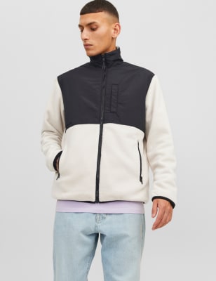 Fleece Funnel Neck Jacket