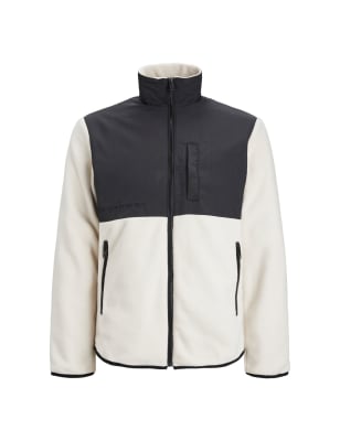 Fleece Funnel Neck Jacket