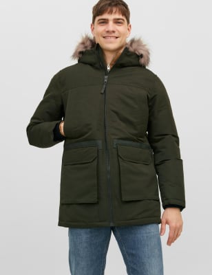 Hooded Parka Coat