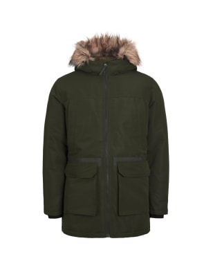 Hooded Parka Coat JACK JONES M S