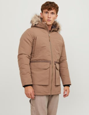 Mens luxury clearance parka