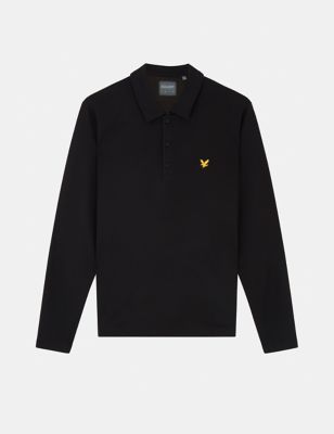Technical Long Sleeve Polo Shirt