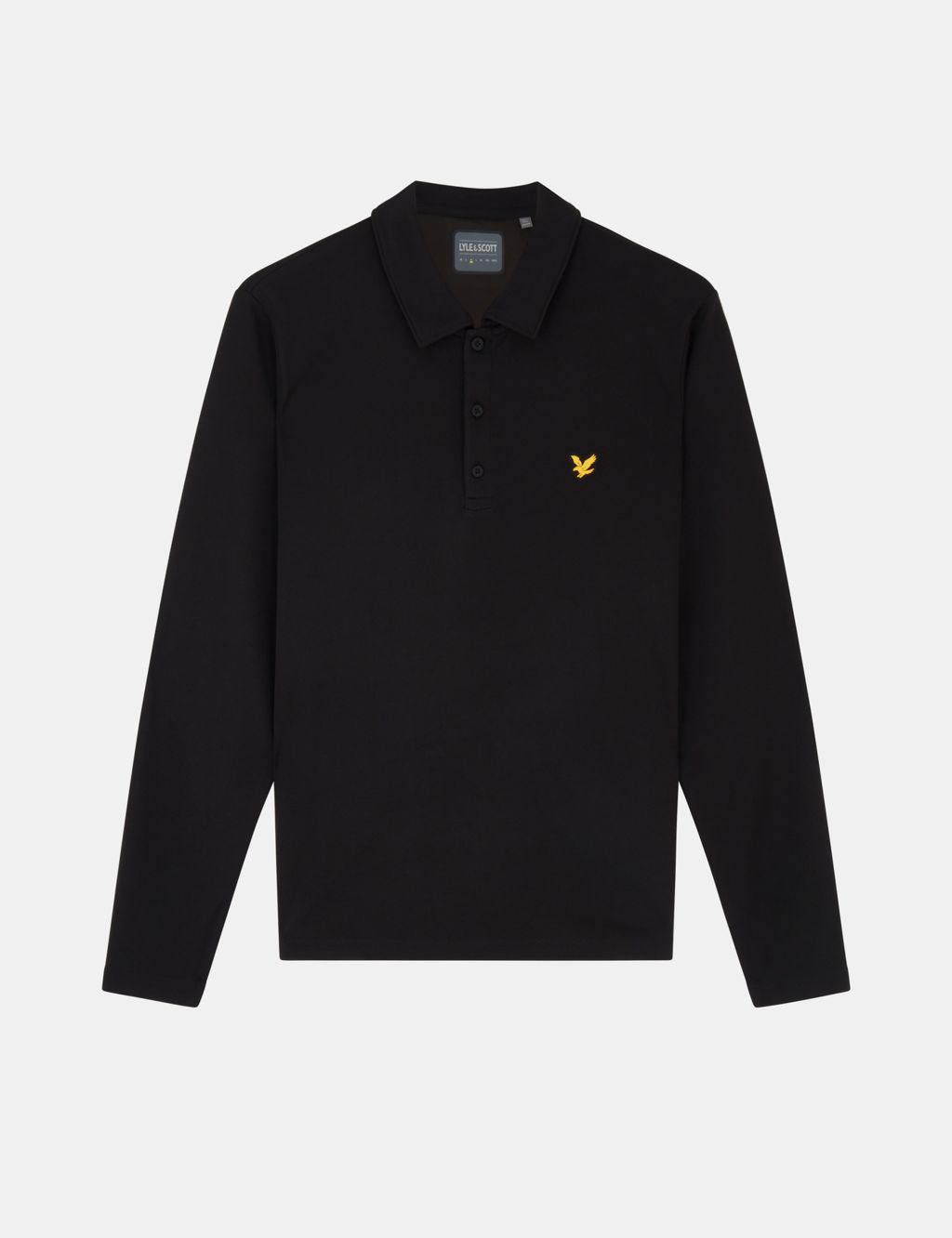 Technical Long Sleeve Polo Shirt image 2