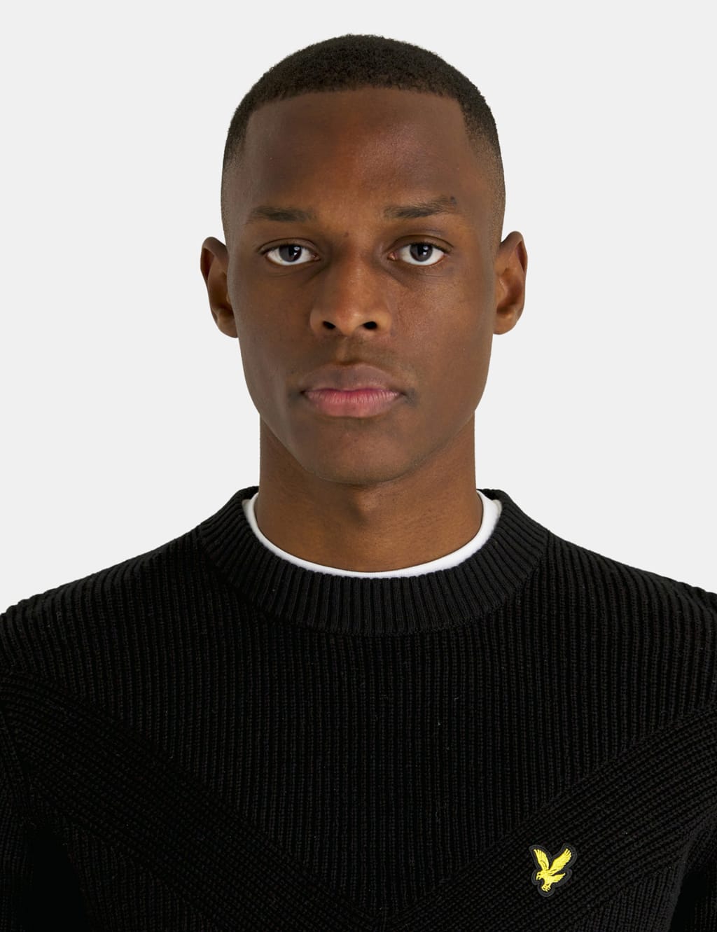 Cotton Rich Ribbed Jumper with Wool image 4