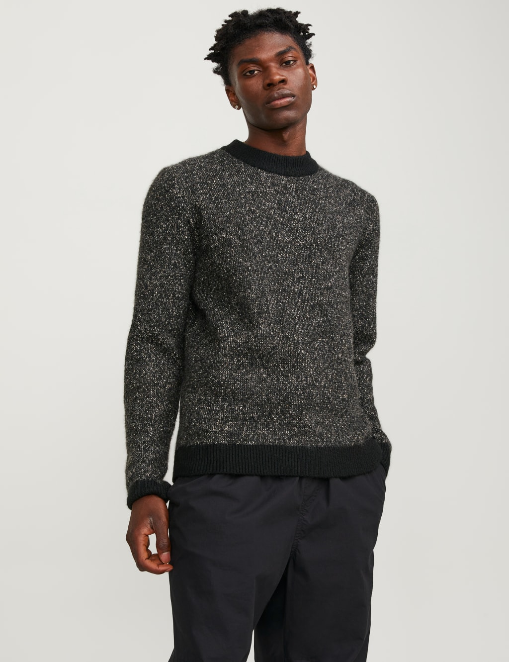 Mens black jumpers uk top