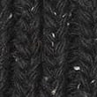 Knitted Beanie Hat - black