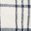 Checked Hat and Scarf Set - navymix