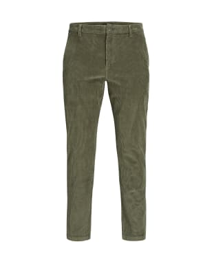 Tapered Fit Corduroy Chinos