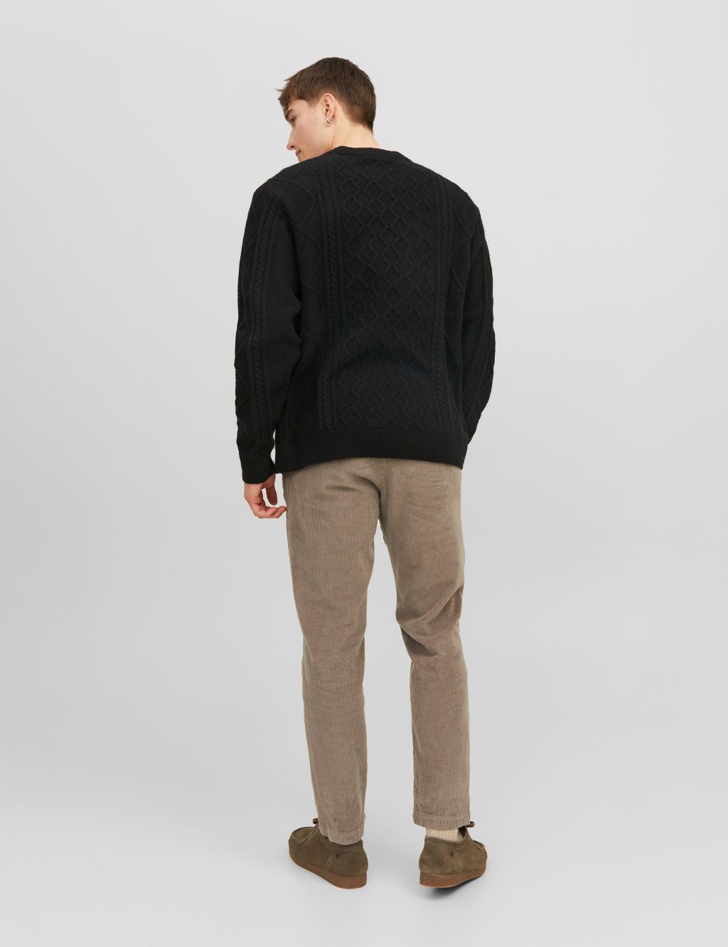 Tapered Fit Corduroy Chinos image 4
