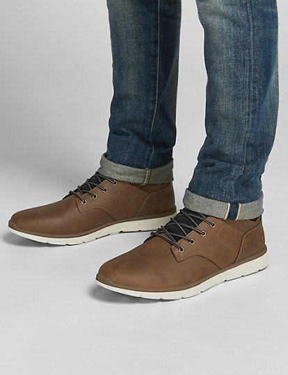 jack & jones casual boots - 7 - brown, brown
