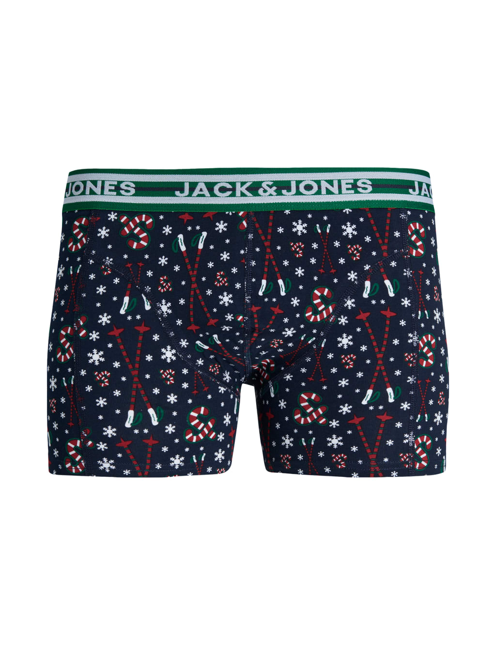 3pk Cotton Stretch Christmas Trunks image 2