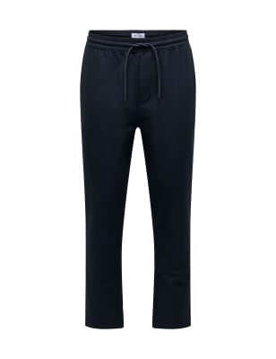 Tapered Fit Lightweight Trousers