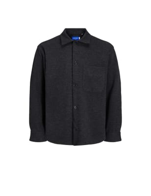 Textured Overshirt