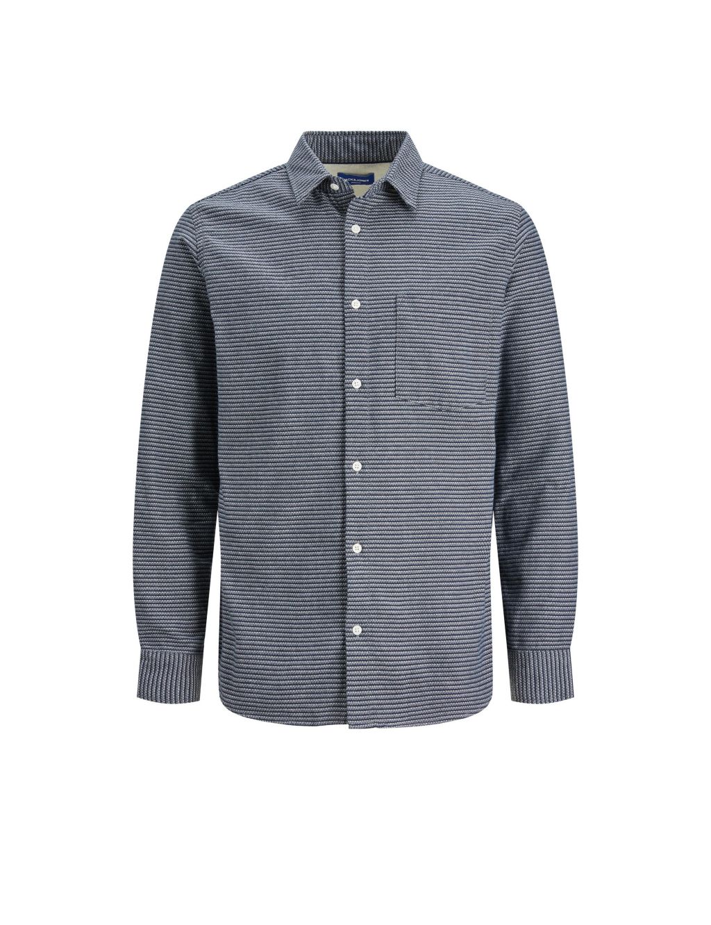 Cotton Rich Striped Oxford Shirt image 2