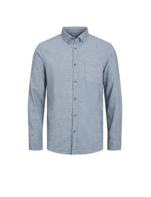Slim Fit Pure Cotton Oxford Shirt