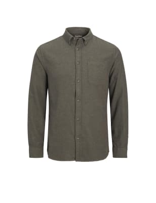 Slim Fit Pure Cotton Oxford Shirt