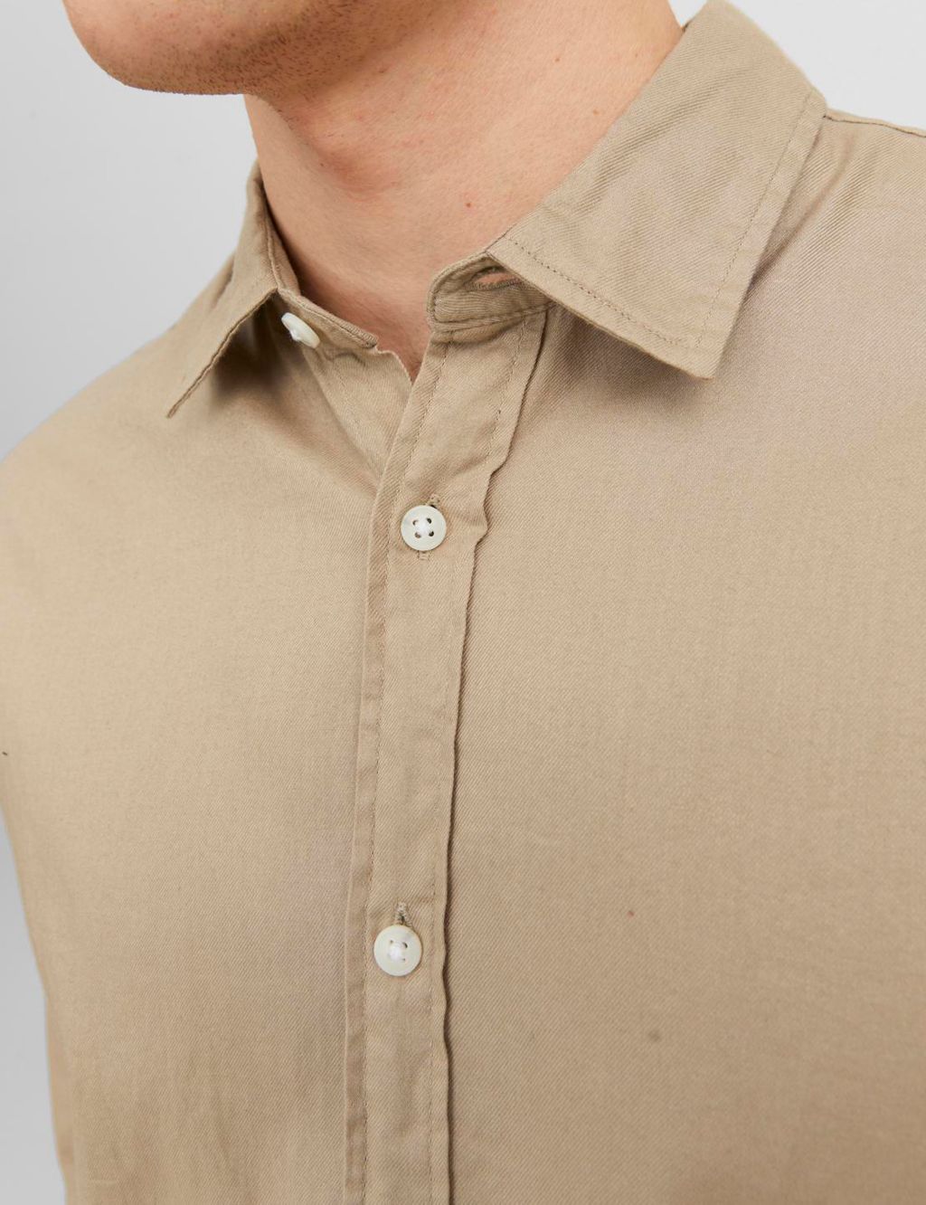Slim Fit Pure Cotton Check Oxford Shirt image 5