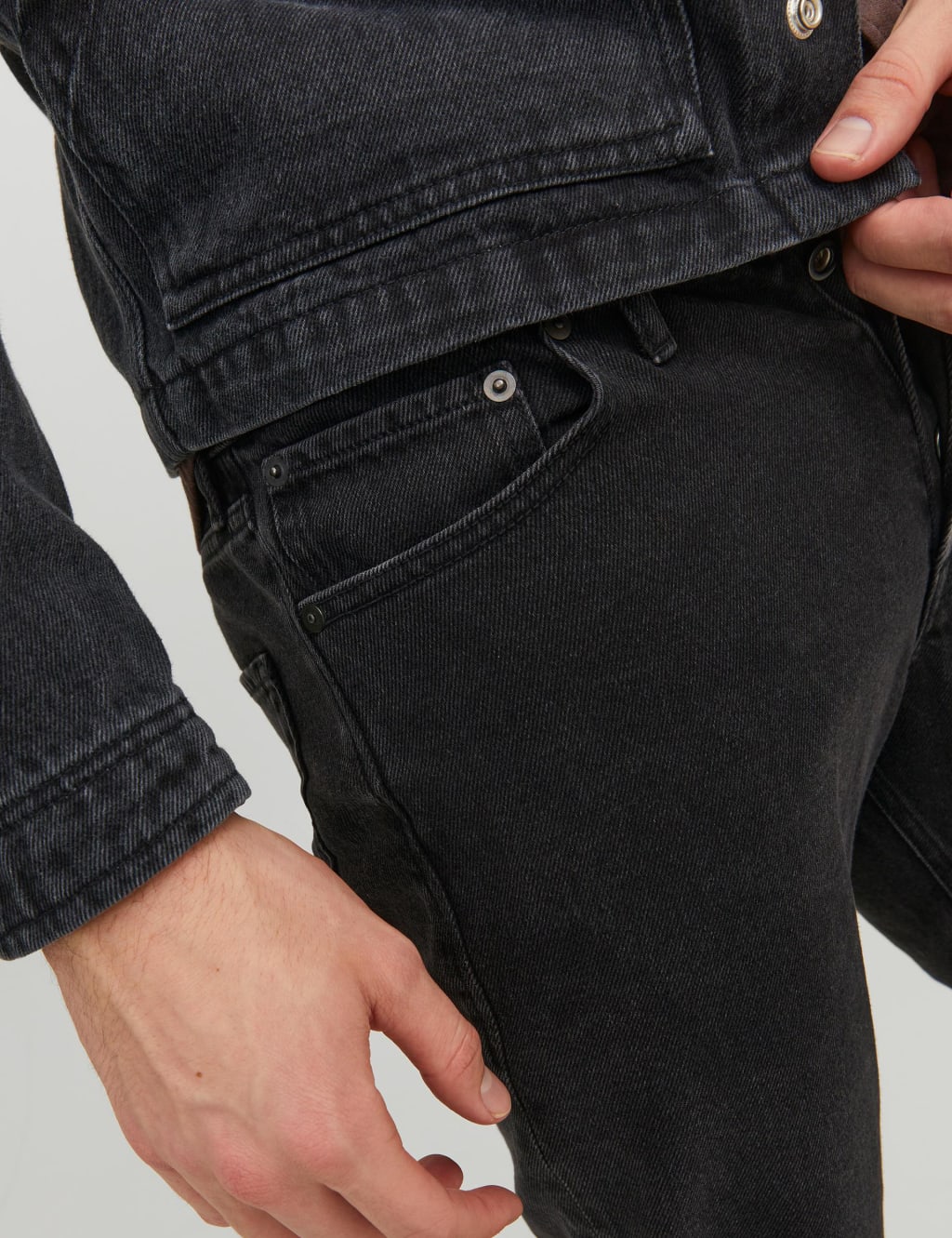 Regular Fit Pure Cotton 5 Pocket Jeans image 6