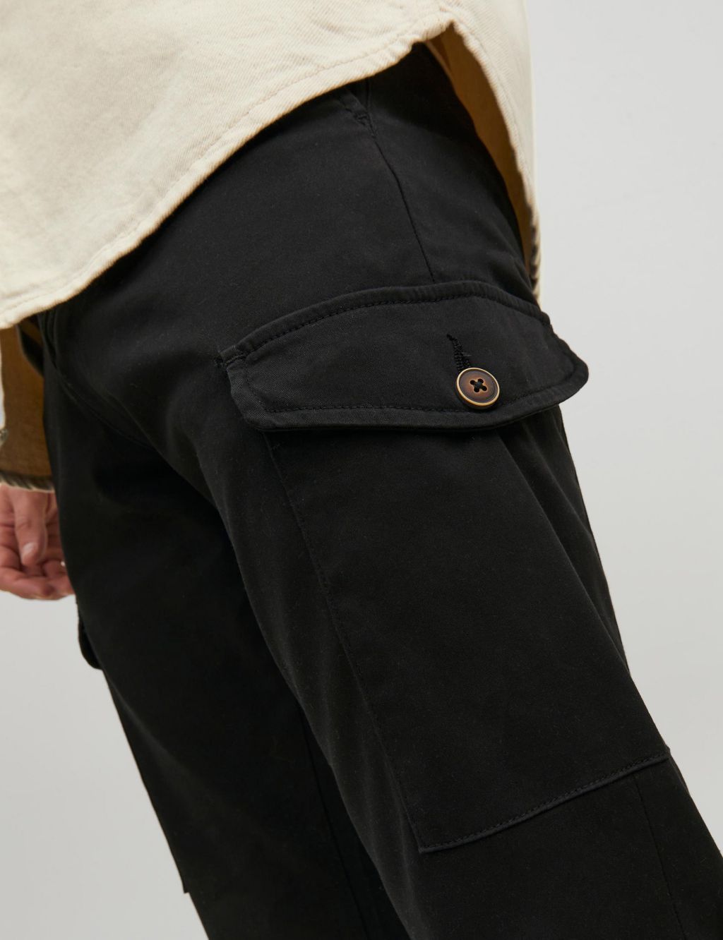 Regular Fit Cargo Trousers image 5