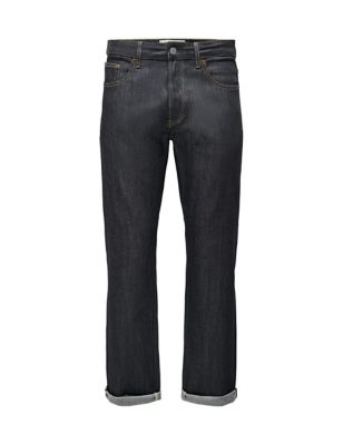 Straight Fit Selvedge Jeans
