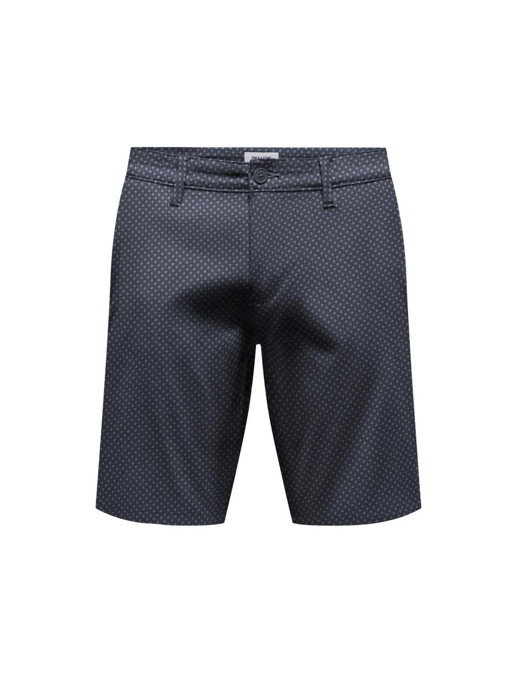 Geometric Chino Shorts