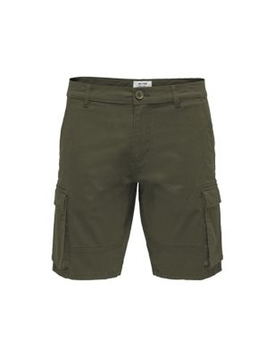 Regular Fit Cargo Shorts