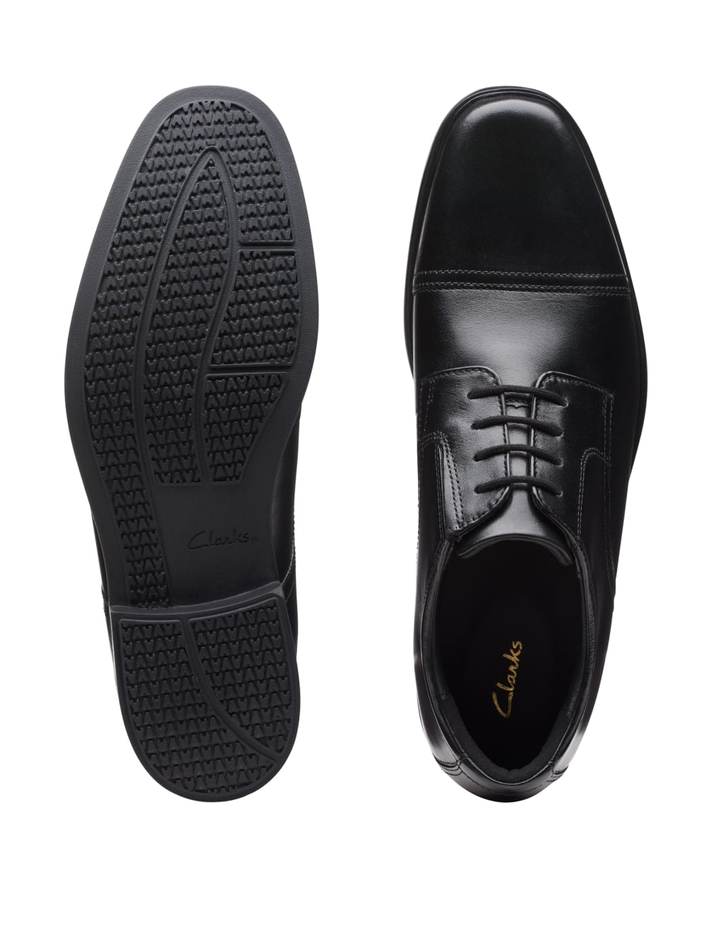 Wide Fit Leather Oxford Shoes image 5