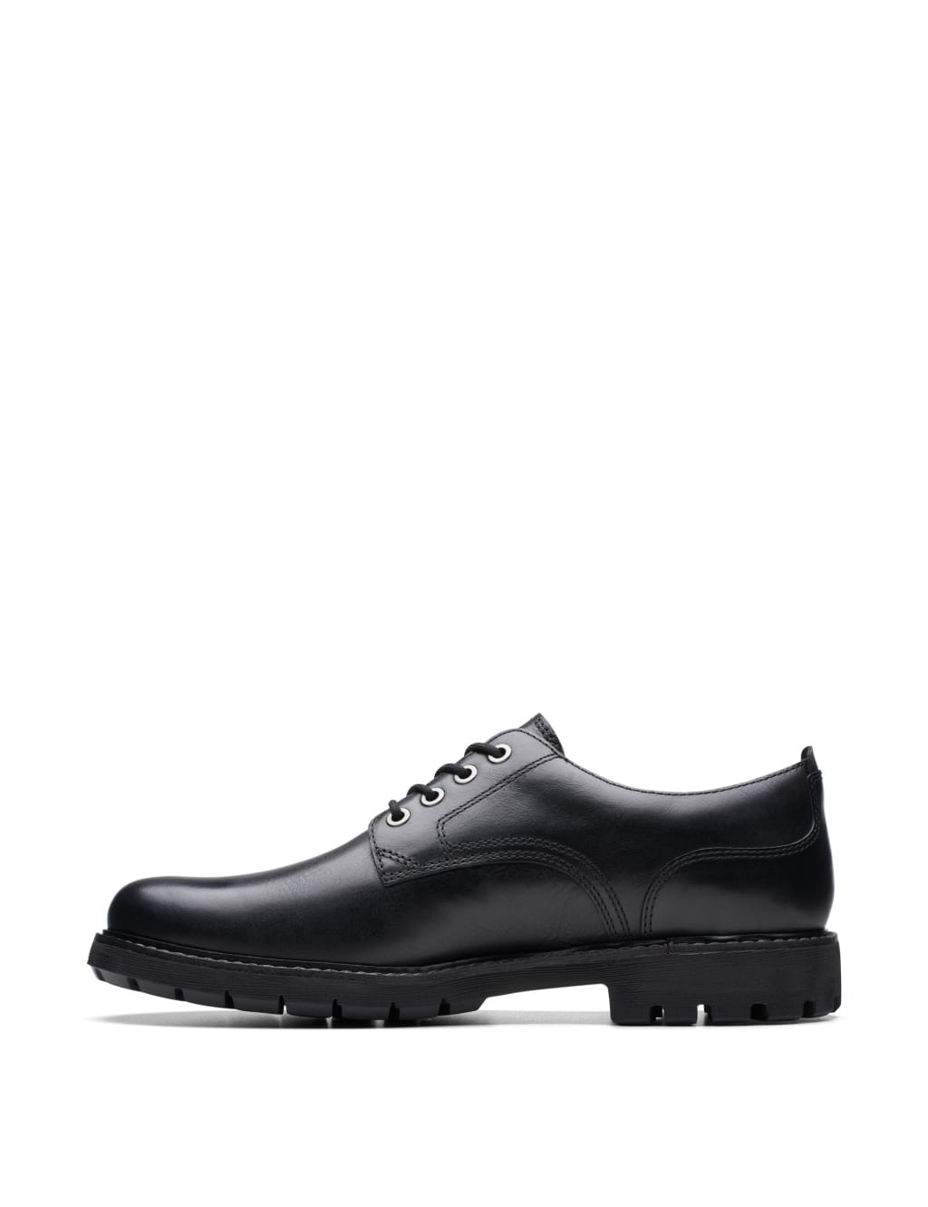 Leather Derby Shoes image 6