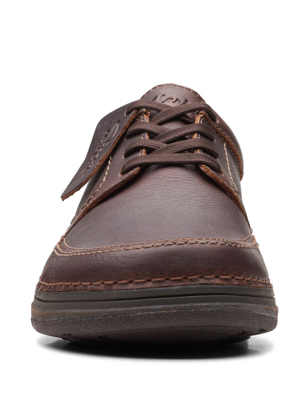Wide Fit Leather Casual Shoes image 3