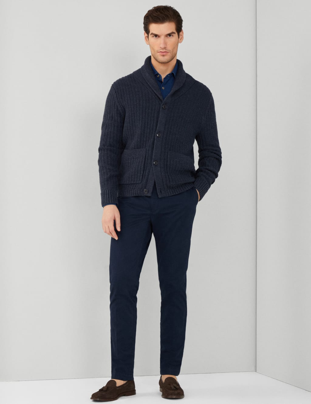 marks and spencer mens moccasin slippers