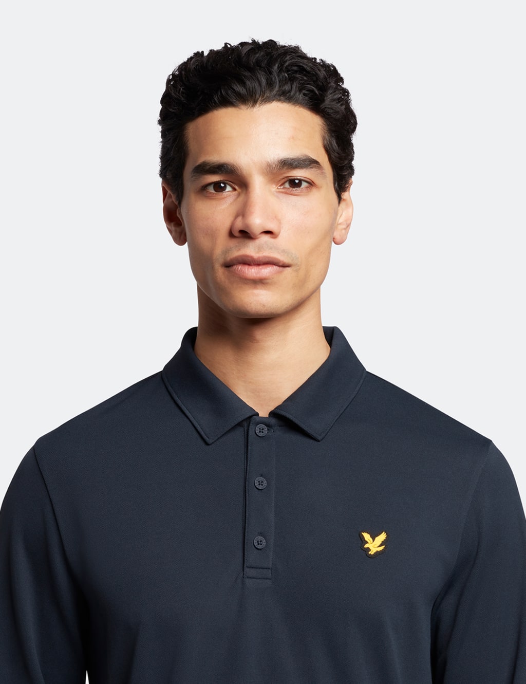 Technical Long Sleeve Polo image 5