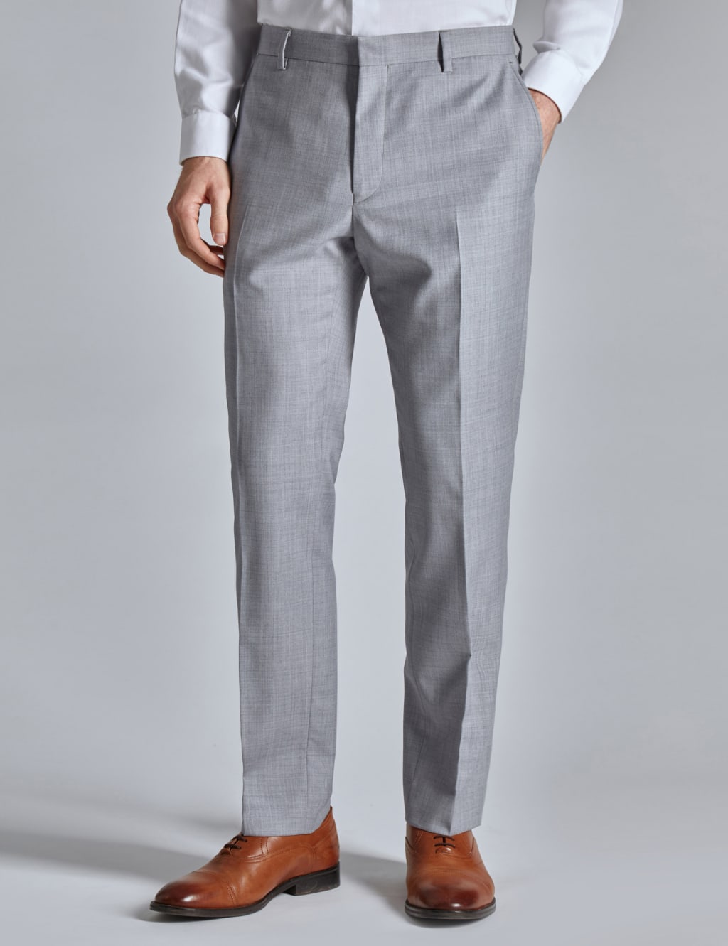 Men’s Slim Fit Smart Trousers at M&S