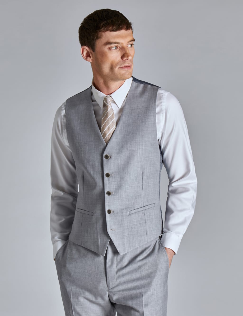 Marks and spencer grey waistcoat hotsell