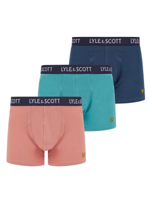 3pk Cotton Rich Trunks