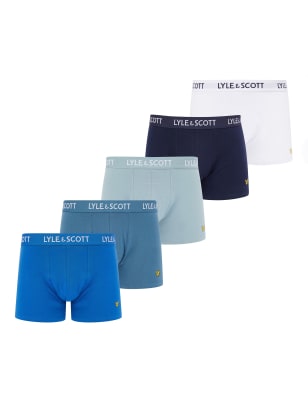 5pk Cotton Rich Trunks