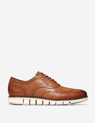 Wide Fit Zerogrand Wingtip Oxford Shoes