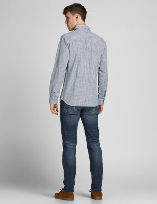 

JACK & JONES Jeans straight retro de aspecto lavadoMens - Denim, Denim