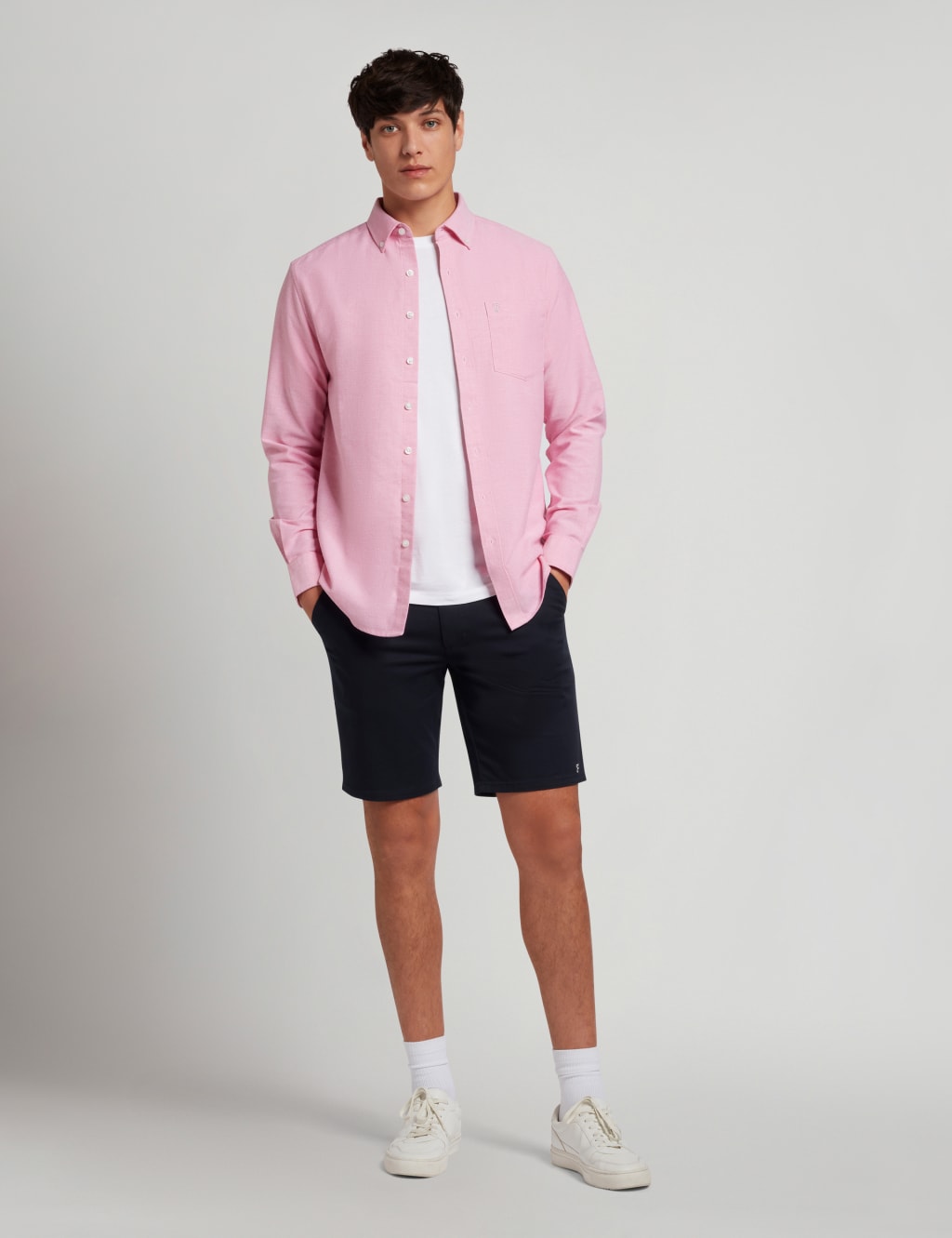 Cotton Blend Oxford Shirt image 1