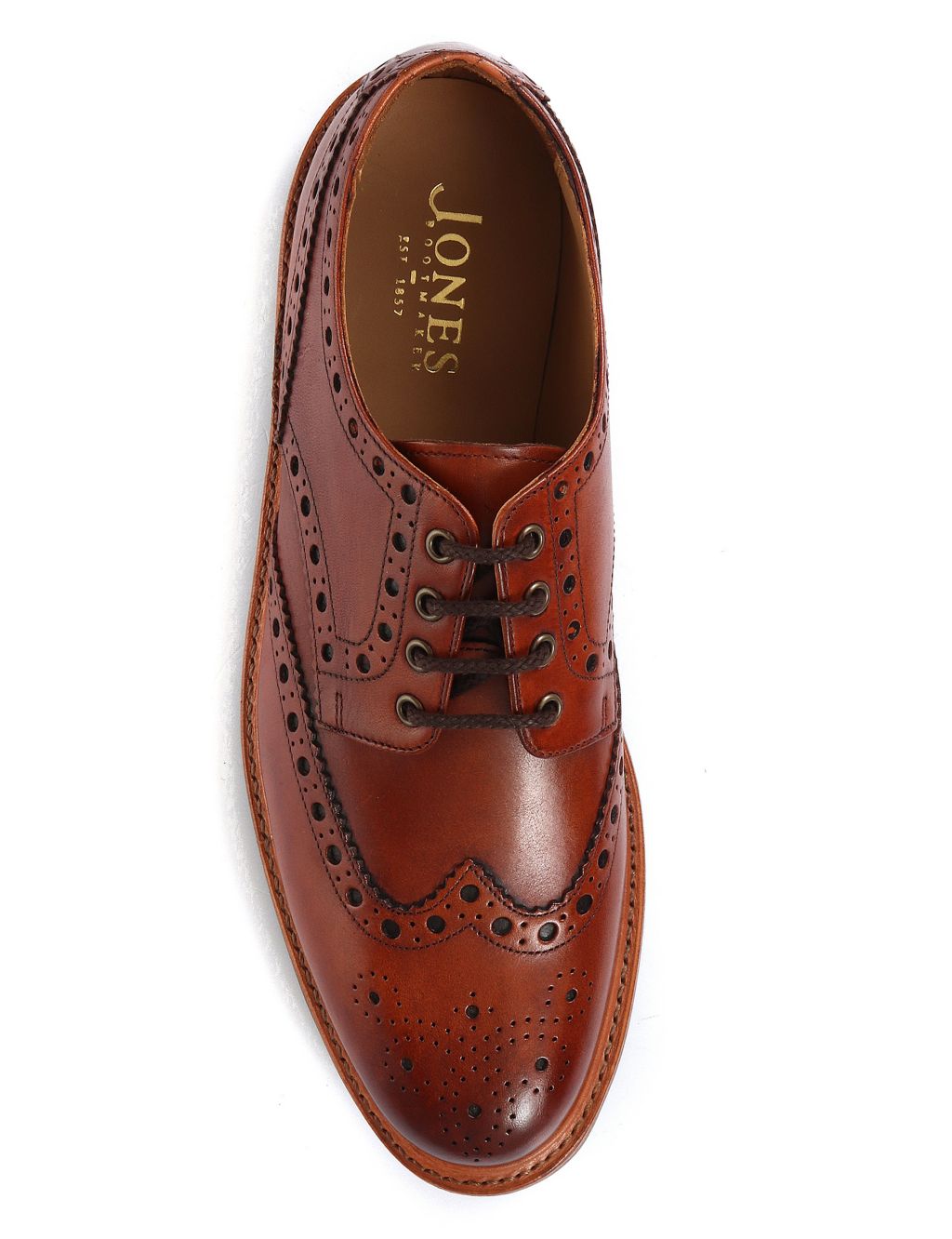 Leather Goodyear Welted Derby Shoes image 3