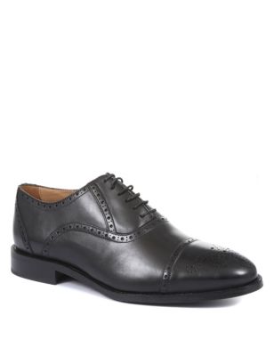 M&S Jones Bootmaker Mens Wide Fit Leather Oxford Shoes