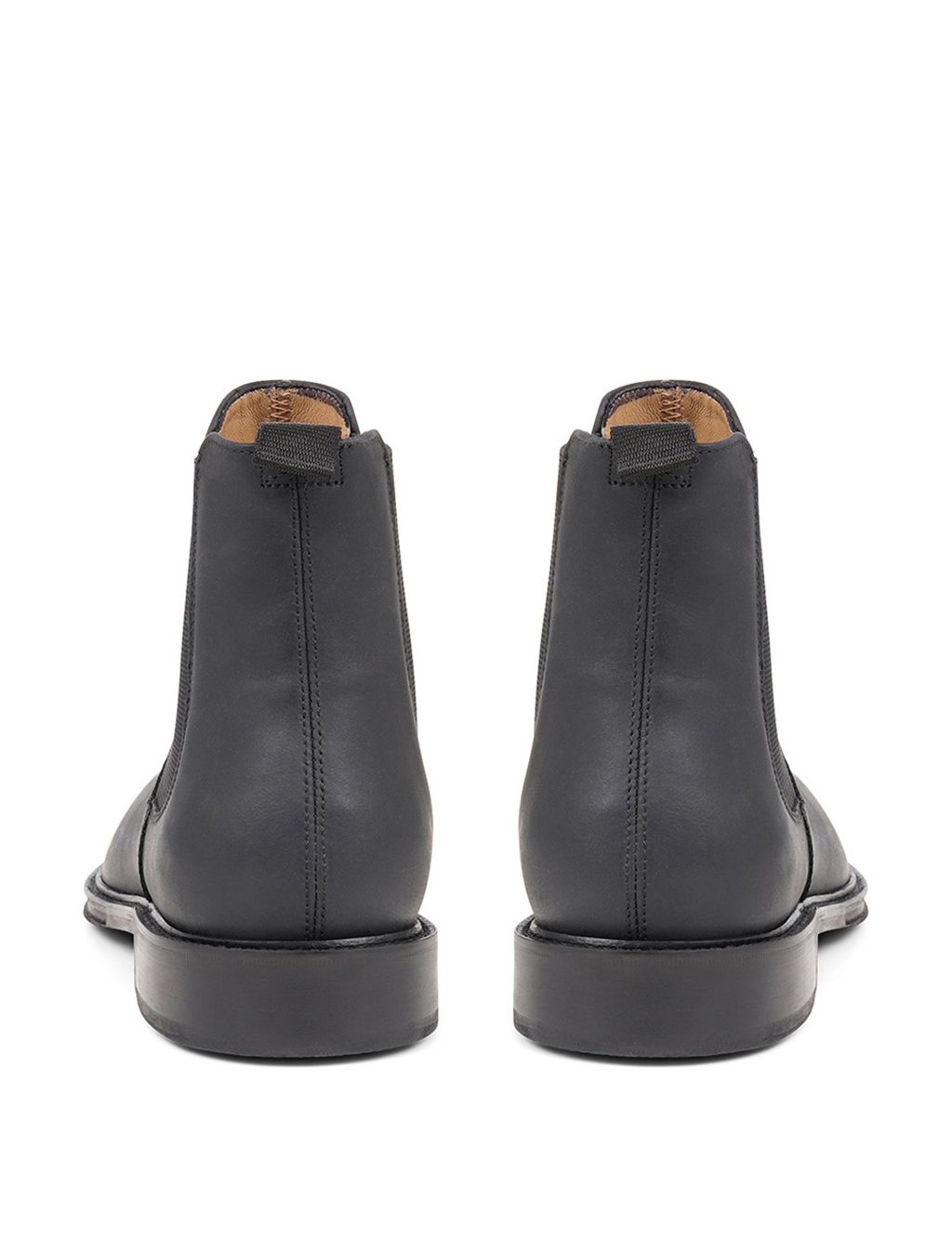 Leather Pull On Chelsea Boots image 4