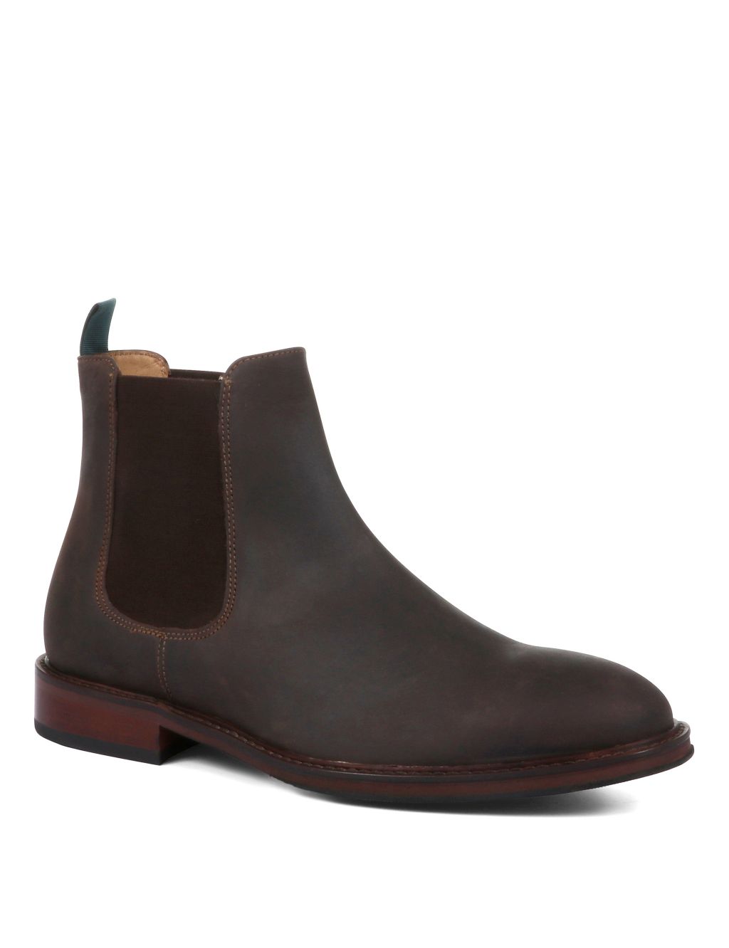 Leather Pull On Chelsea Boots image 2