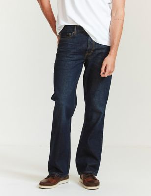 Fatface Mens Regular Fit Vintage Wash Jeans - 28LNG - Denim, Denim