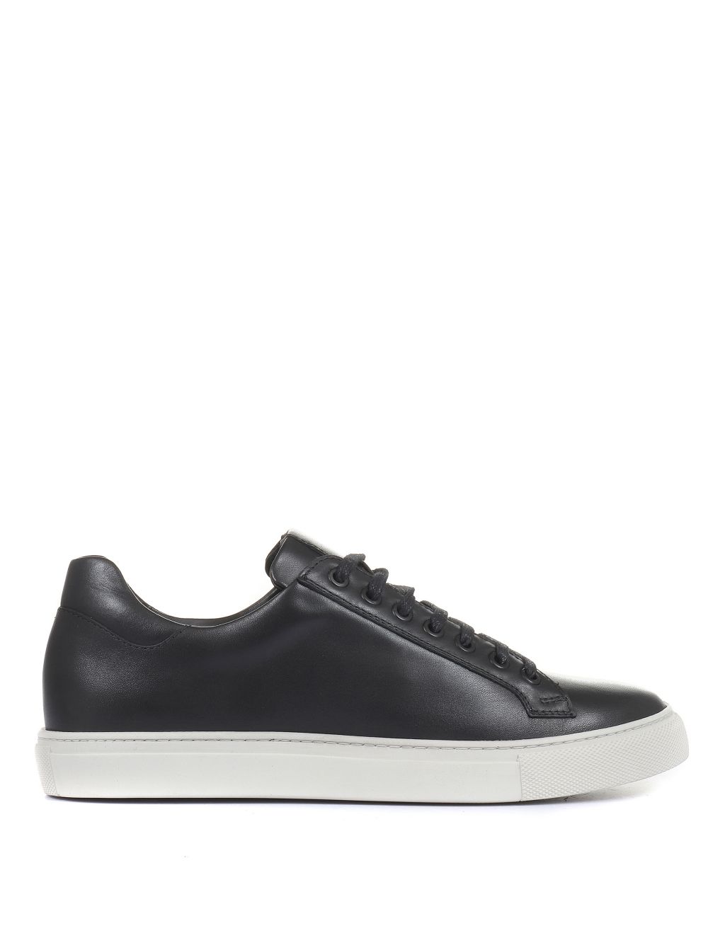 Leather Lace-Up Trainers image 5