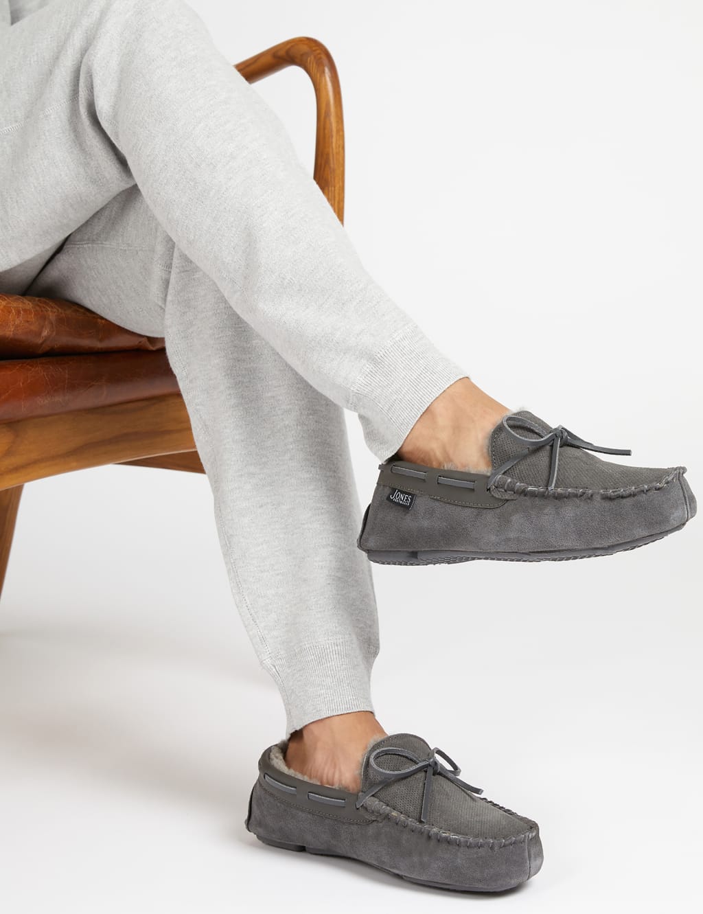 Suede Moccasin Slippers image 1